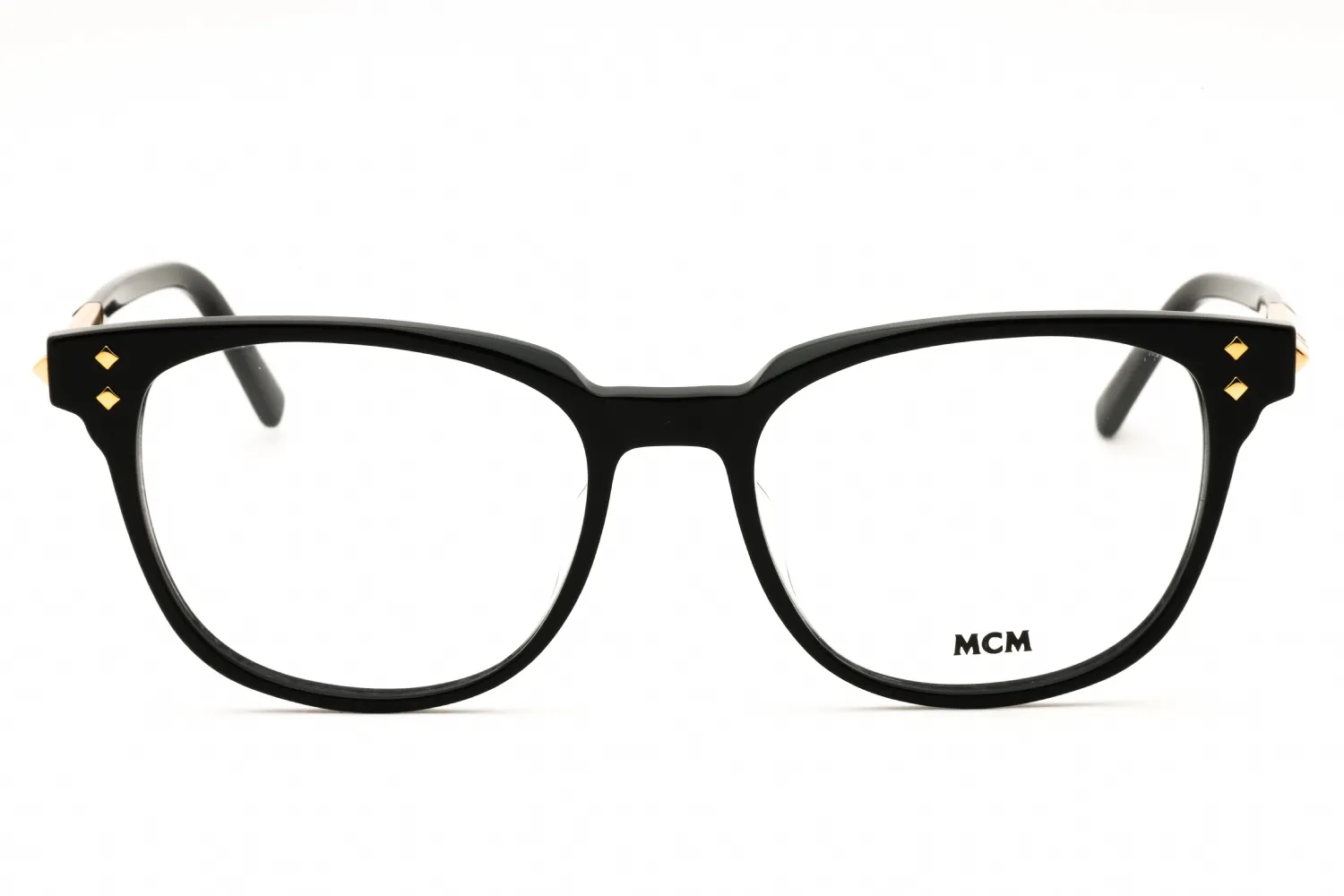 MCM MW5022-D 001 Eyeglasses Shiny Black 54mm Men 2