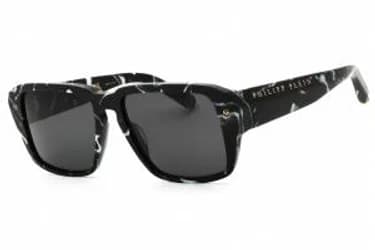 Philipp Plein SPP081 SPP081 Sunglasses Marble Black 55mm