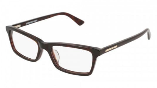 McQ MQ 0113OP 002 Eyeglasses Brown 52mm Women
