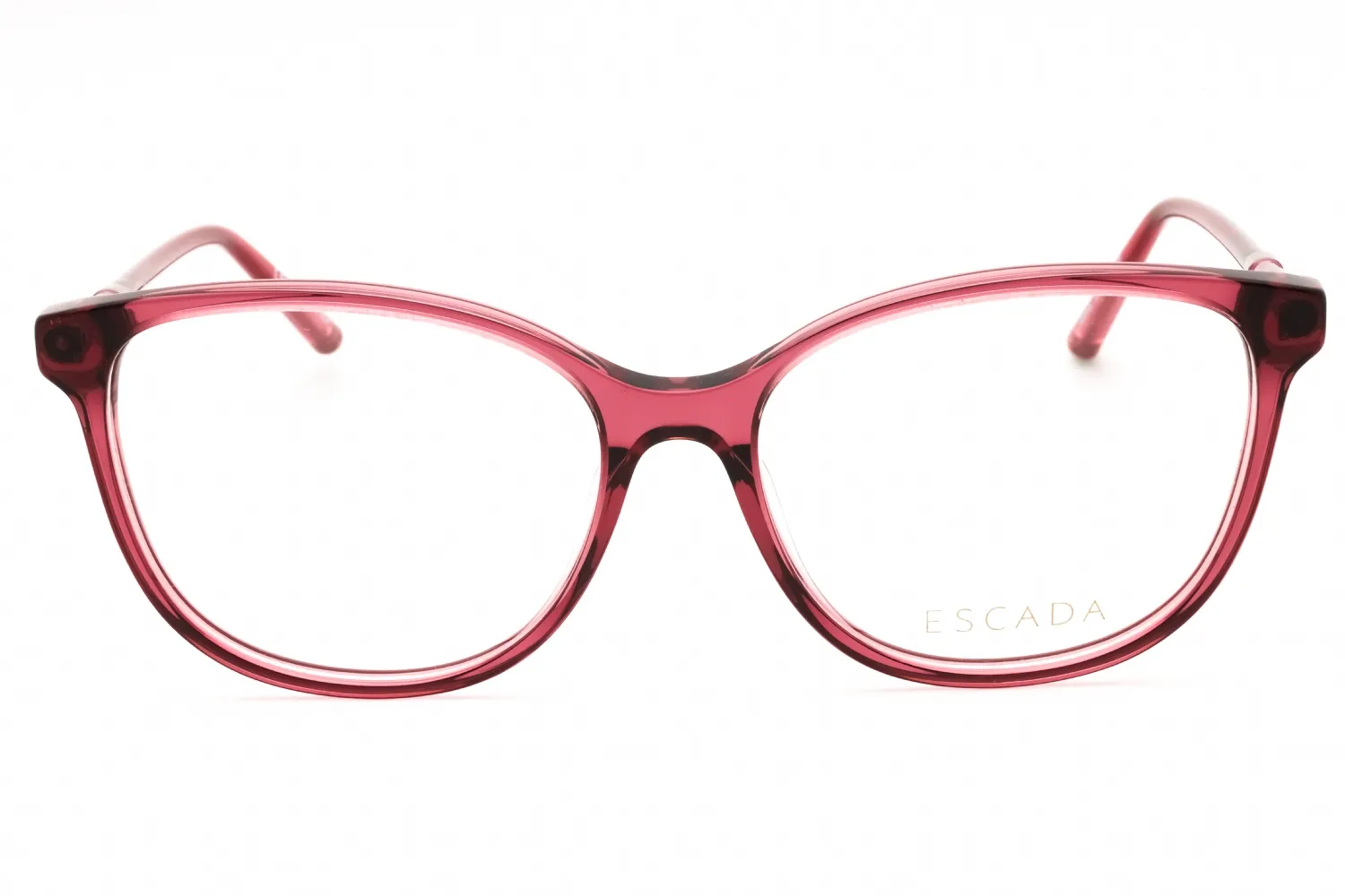 Escada VESD58 01CK Eyeglasses Shiny Burgundy 53mm Women 2