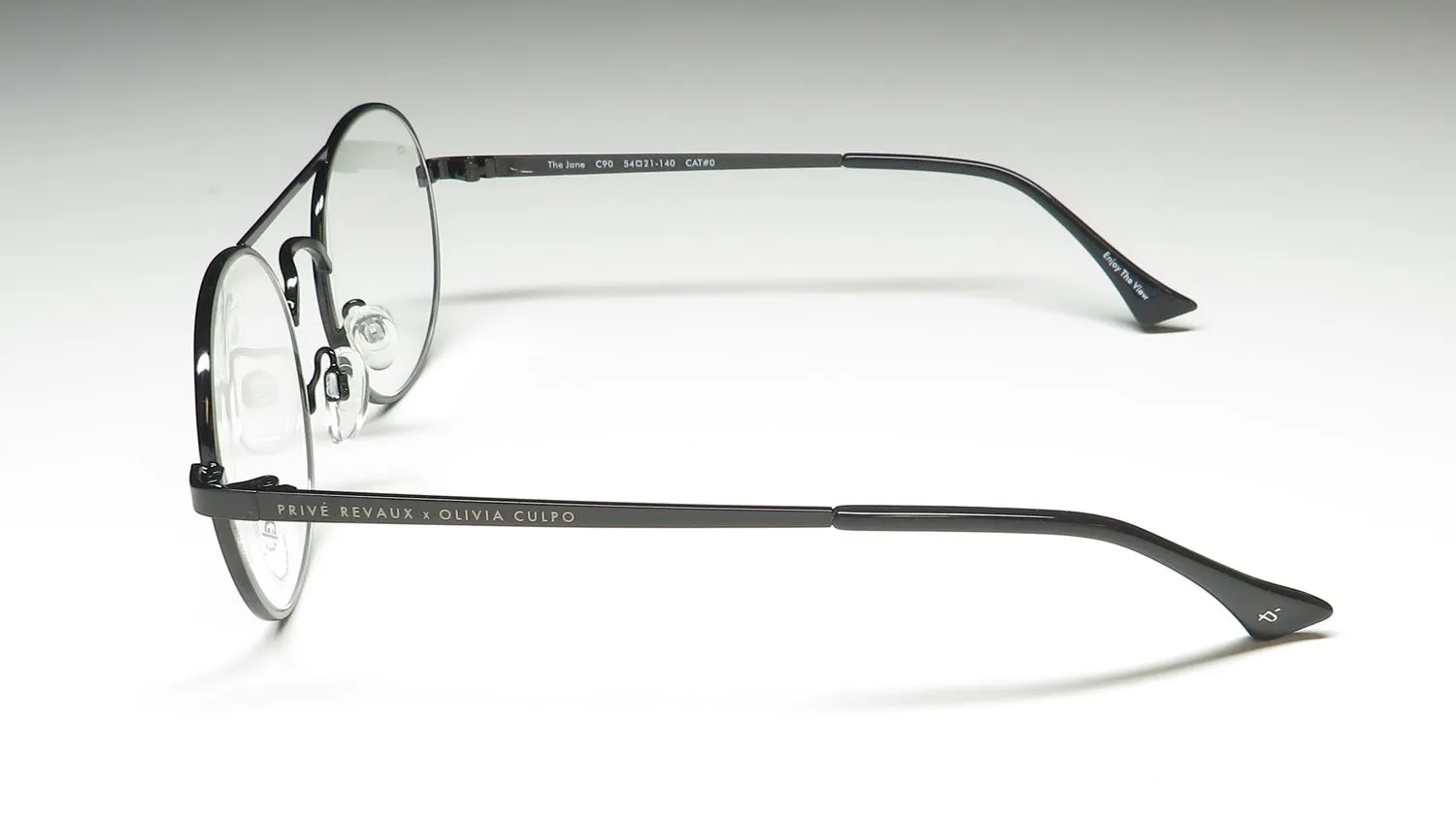 Prive Revaux The Jane Blue Light Technology c90 Eyeglasses Caviar Black 54mm Unisex 4