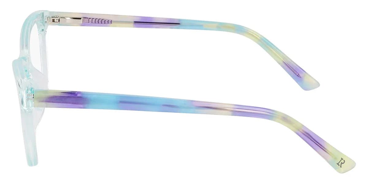 Lenton & Rusby LRK1003 400 Eyeglasses Blue Crystal 48mm Women 3