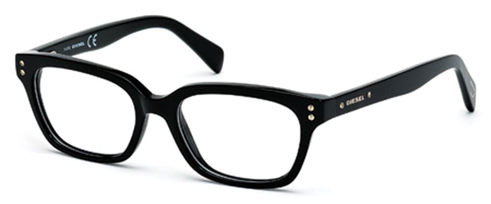 Diesel DL5037 COL.001 Eyeglasses Black 53mm Women