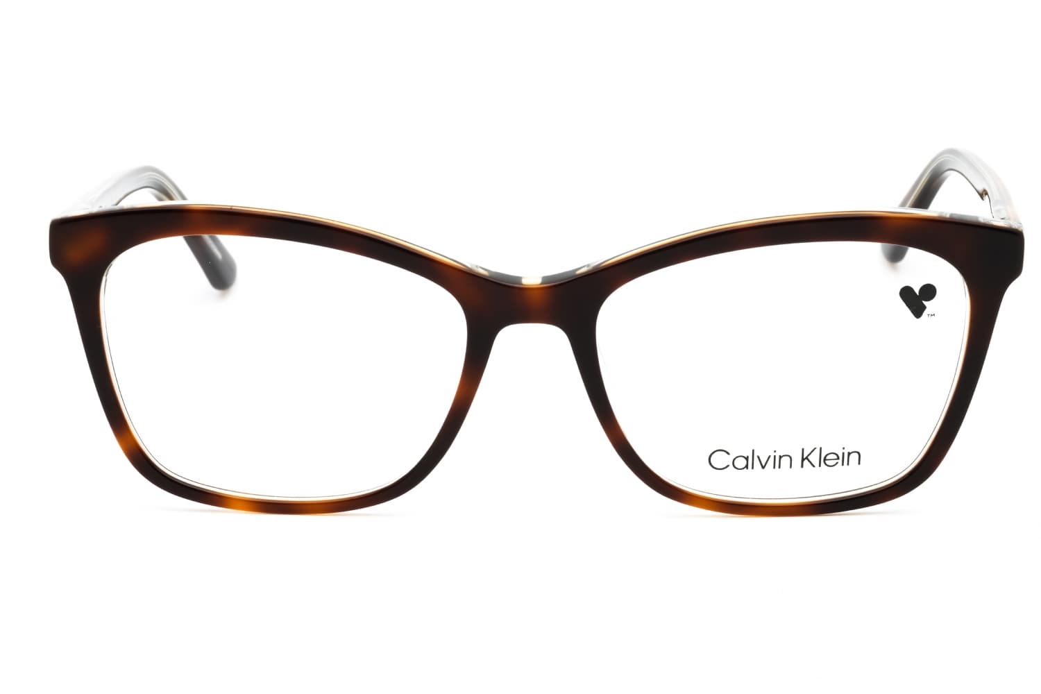 Calvin Klein CK19529 251 Eyeglasses Soft Tortoise 54mm Women 2