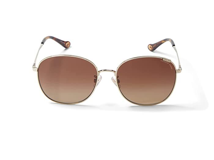 Coach HC7134 CA573 9005T5 HC7134 Polarized Sunglasses Gold 140mm Women 2