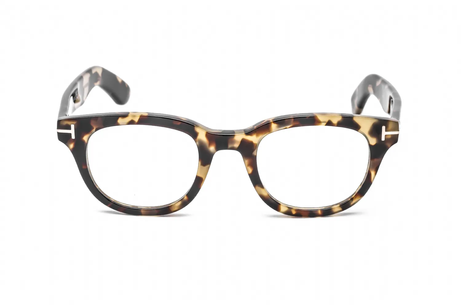 Tom Ford FT5558-B 055 Eyeglasses Shiny Vintage Havana 46mm Men 2