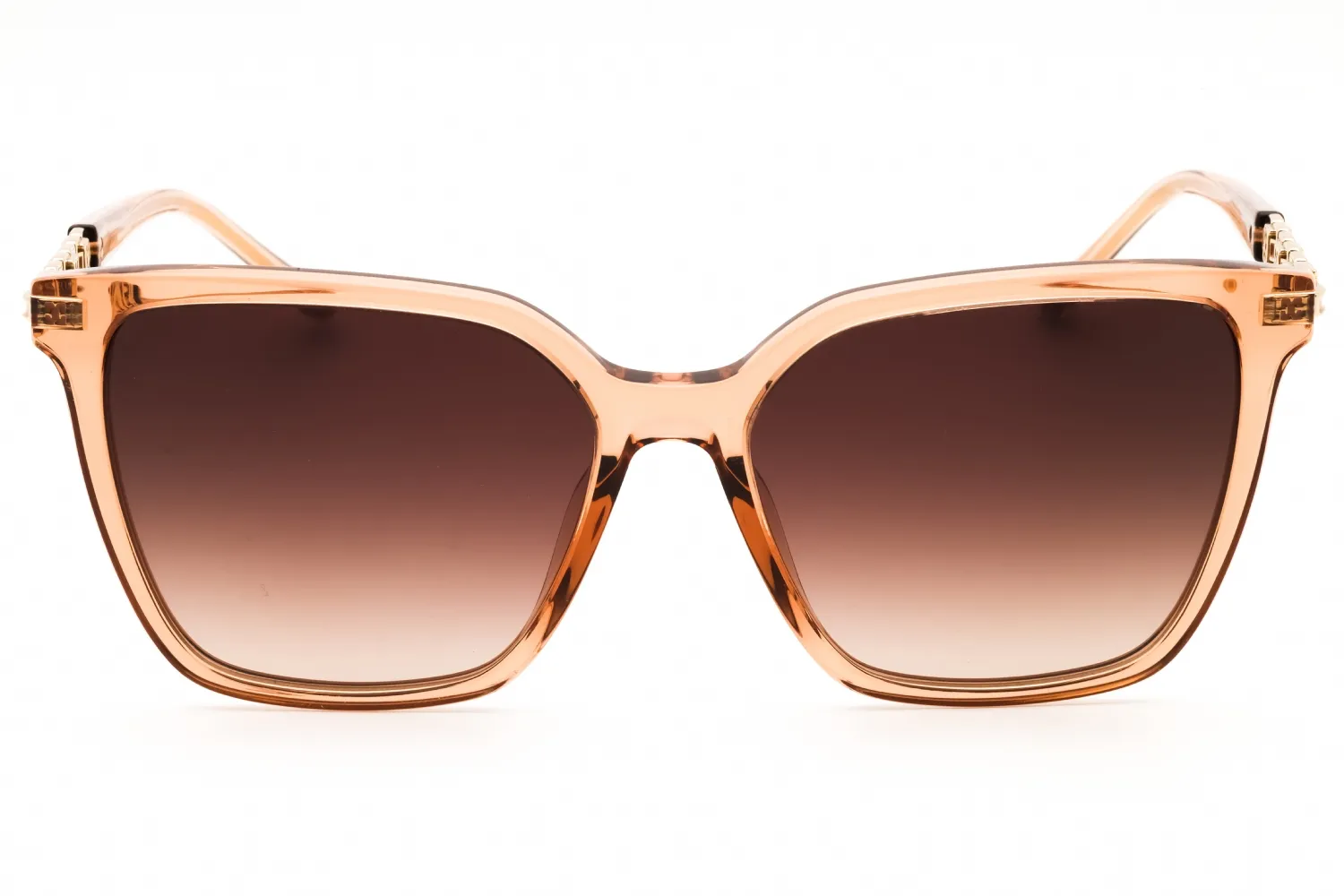 Escada SESD96 0805 Sunglasses Transparent Light Brown 54mm Women 2