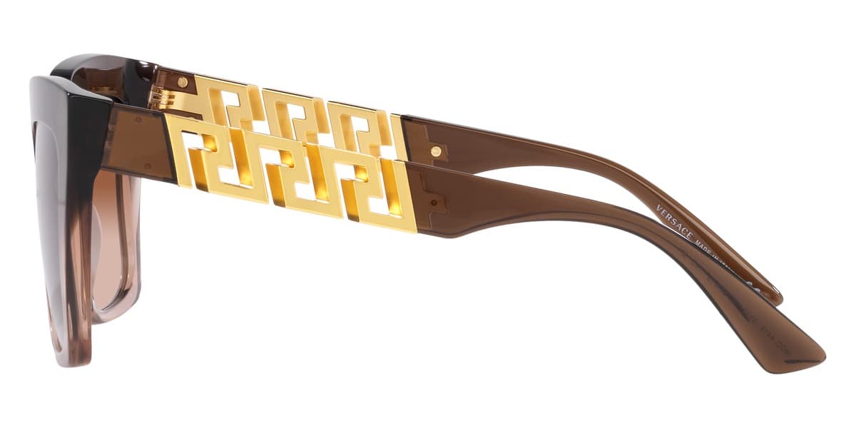 Versace MOD.4418 533213 Sunglasses Brown Transparent Gradient 56mm Women 3