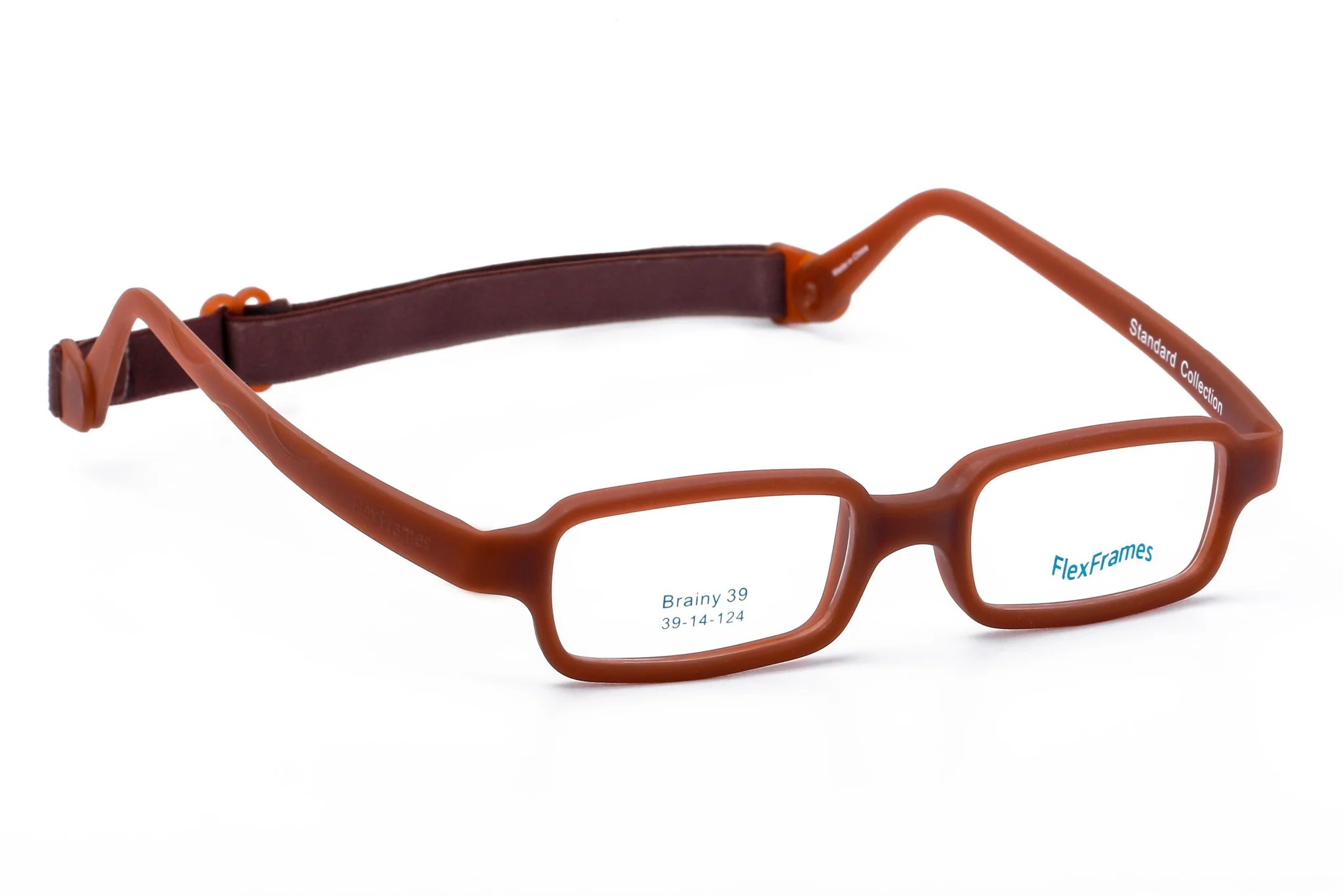 Miraflex New Baby 4 NB4 Eyeglasses Milk Chocolate 47mm Kids 2