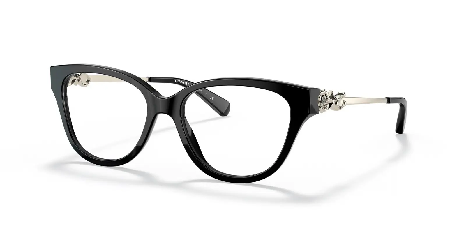 Coach HC6161B 5002 Eyeglasses Black 52mm Unisex