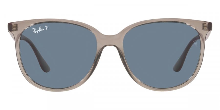 Ray-Ban RB4378 6572/2V Sunglasses Transparent Grey 54mm Women 2