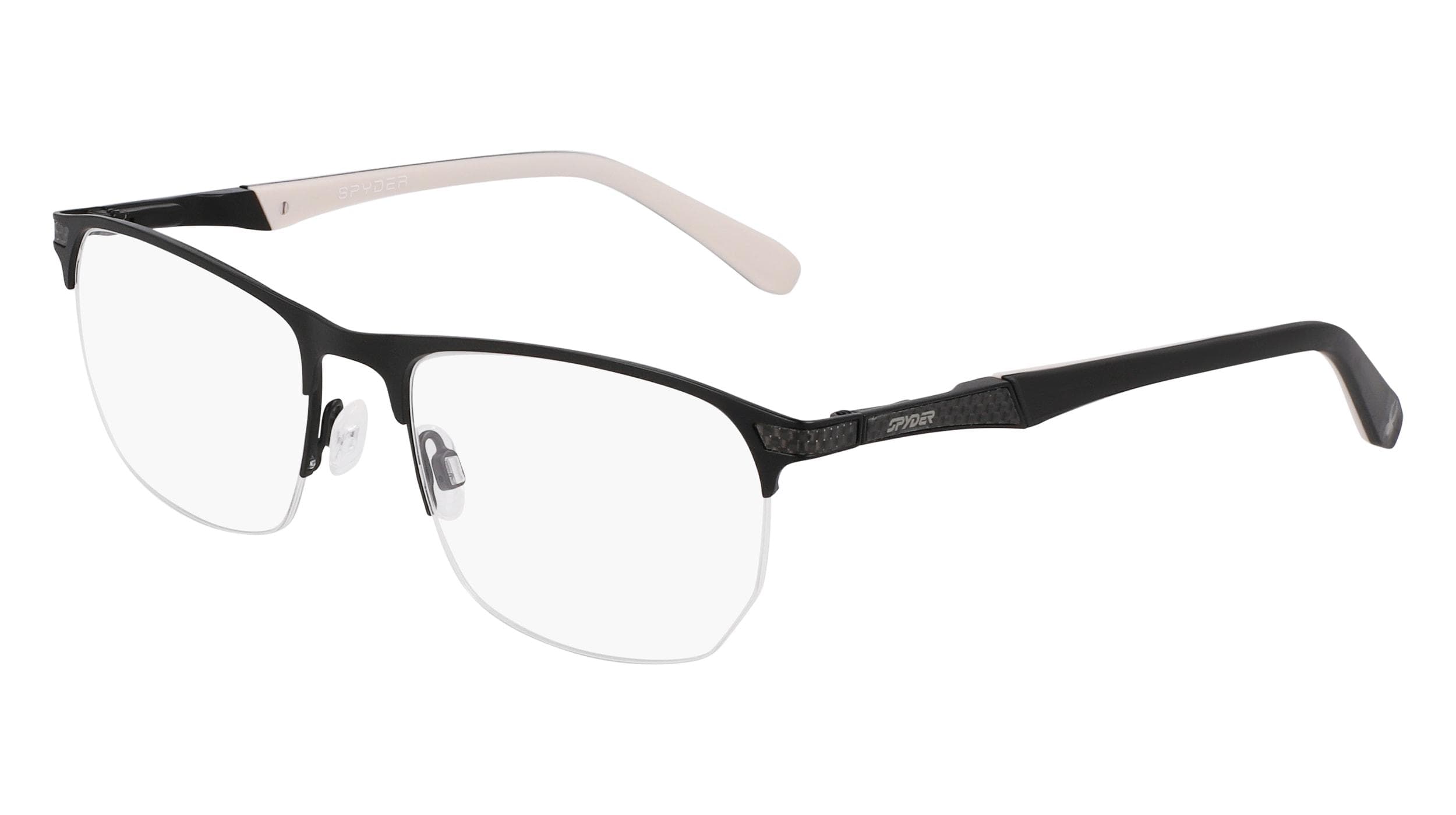 Spyder SP4043 001 Eyeglasses Black 57mm Men