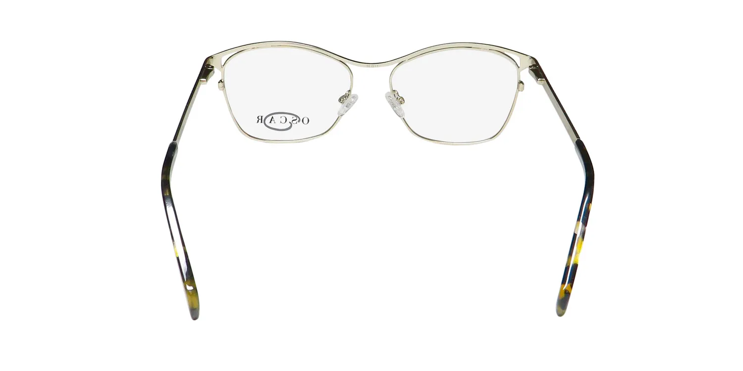 Oscar de la Renta Osl 748 414 Eyeglasses Navy 55mm 5