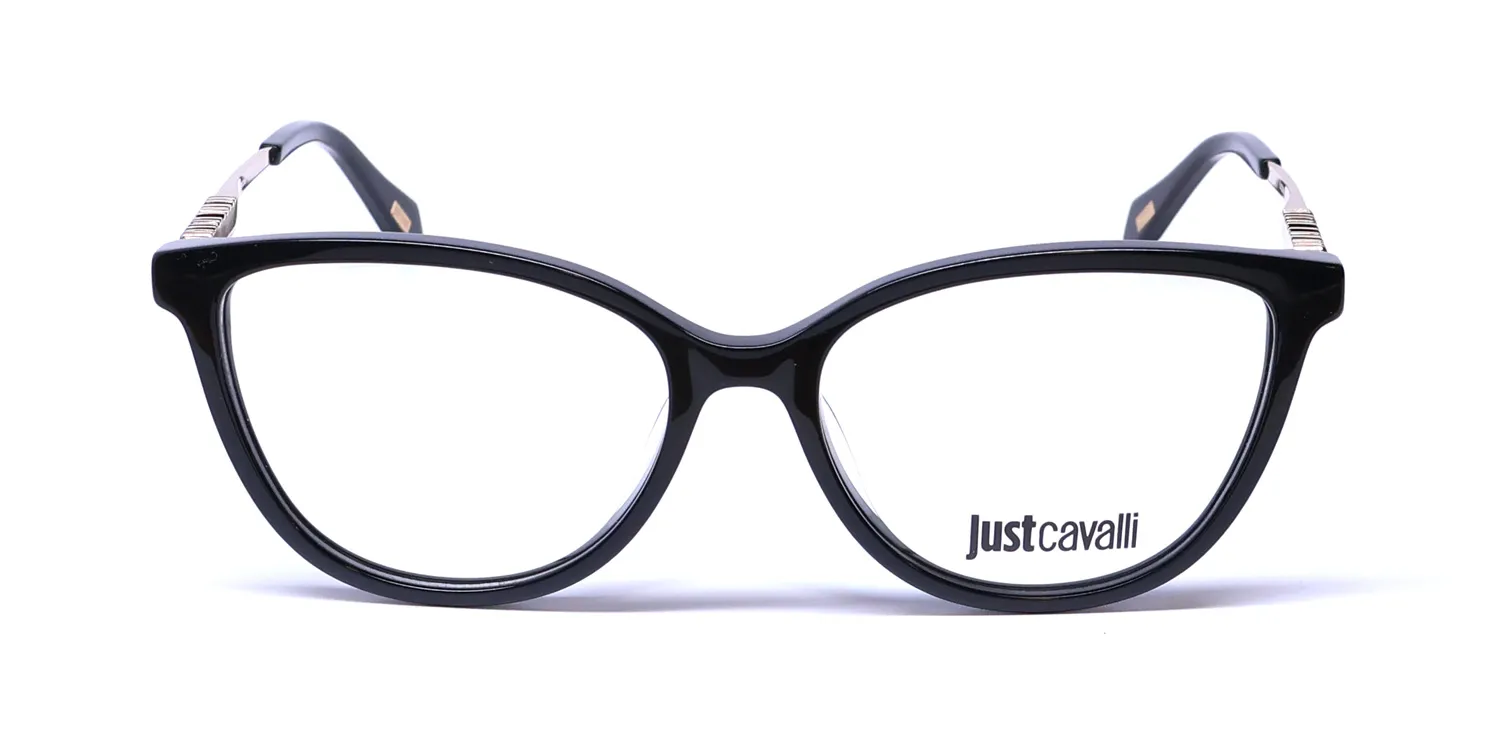 Just Cavalli Vjc008 0700 Eyeglasses Black 54mm 3