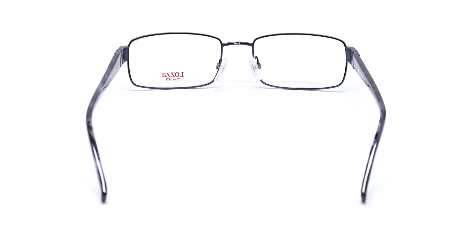 Lozza Vl2117 0r08 Eyeglasses Navy Blue 54mm 5
