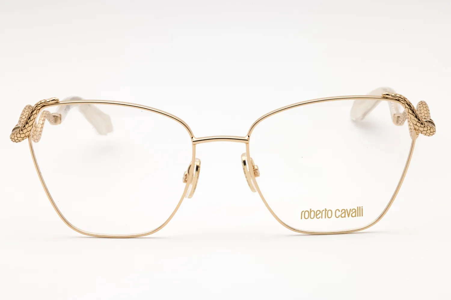 Roberto Cavalli VRC021M 0300 Eyeglasses Rose Gold 54mm Women 2