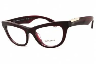 Burberry 0BE2406U 4115 Eyeglasses Transparent Red Checkered