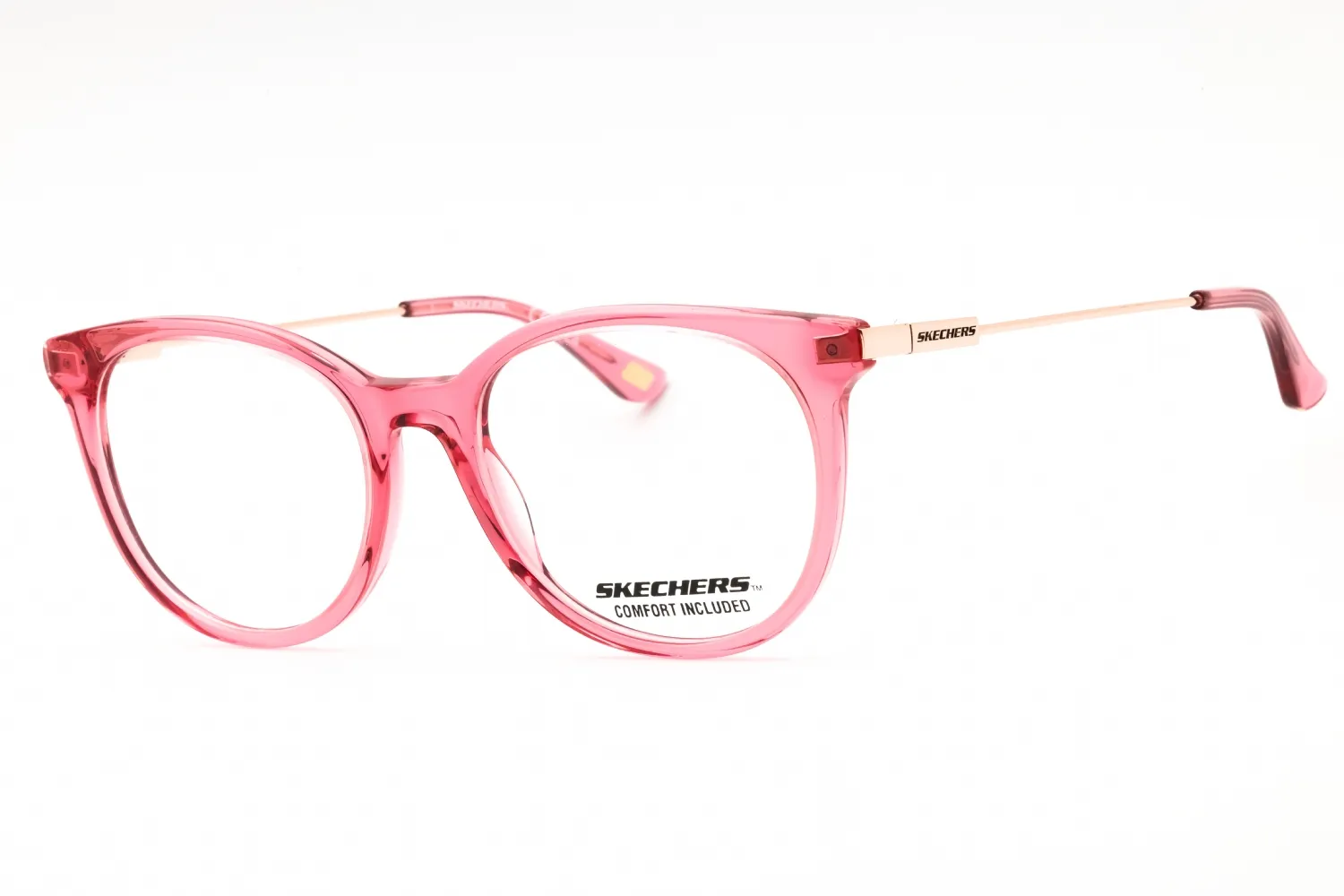 Skechers SE2167 072 Eyeglasses Shiny Pink 50mm Women