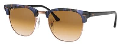 Ray-Ban RB3016 CLUBMASTER 1256/51 RB3016 Sunglasses Multicolor 145mm Men
