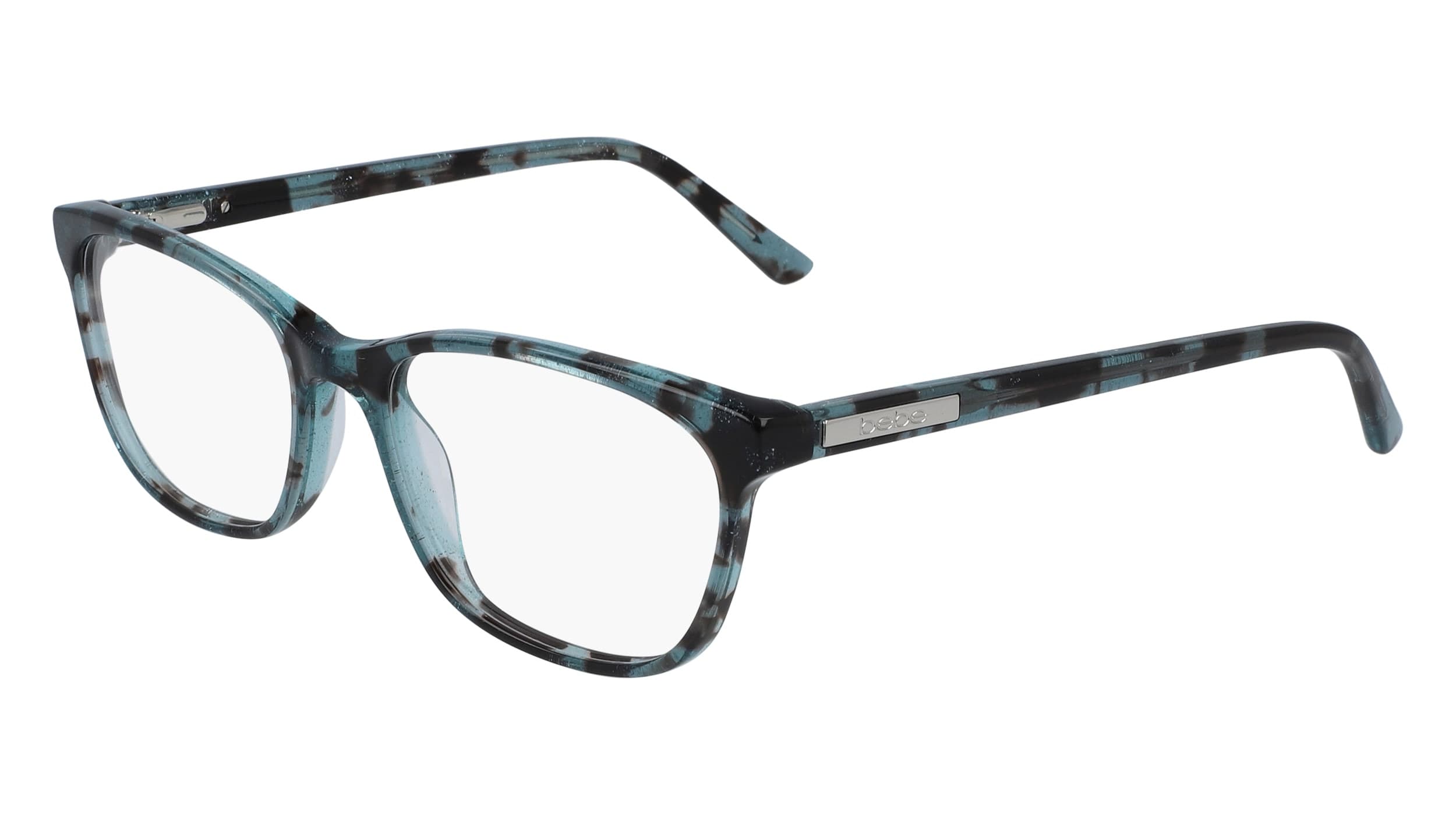 Bebe BB5186 340 Eyeglasses Teal Tortoise 52mm Women