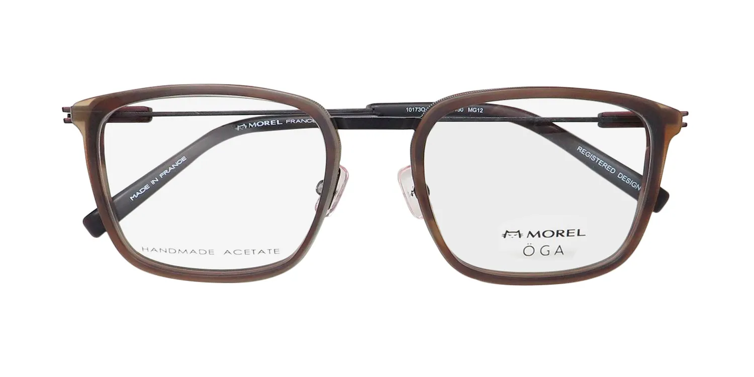 Morel Oga 10173o mg12 Eyeglasses Brown 55mm 2