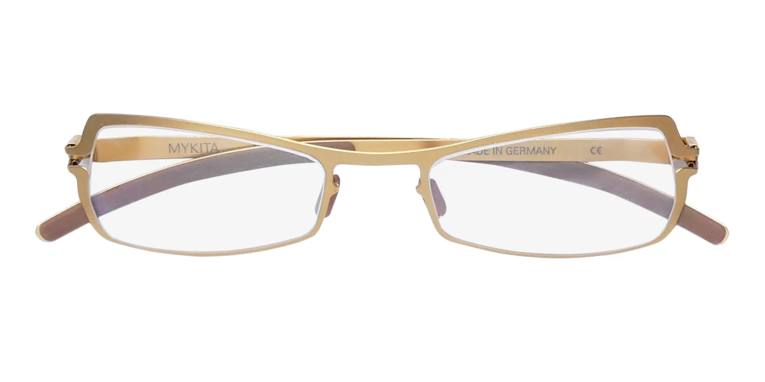 Mykita Jeanne 13 Eyeglasses Glossy Gold 48mm 2