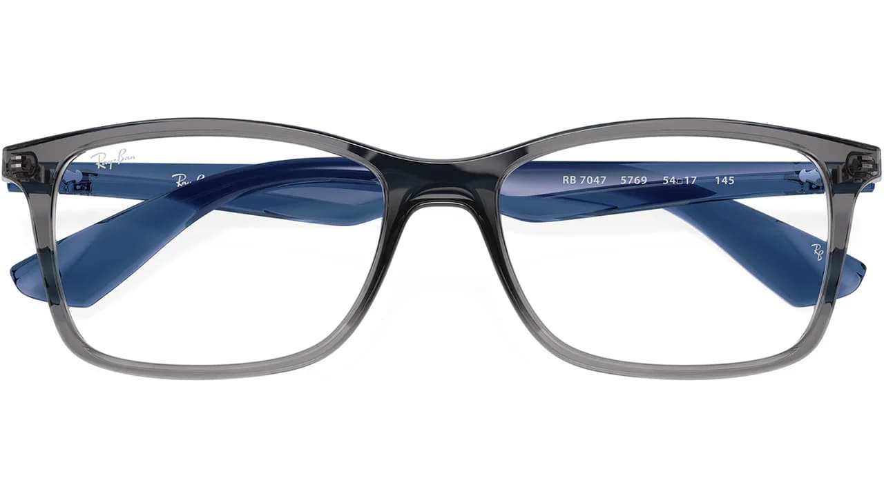 Ray-Ban RB7047 5769 Eyeglasses Grey 54mm Unisex 5