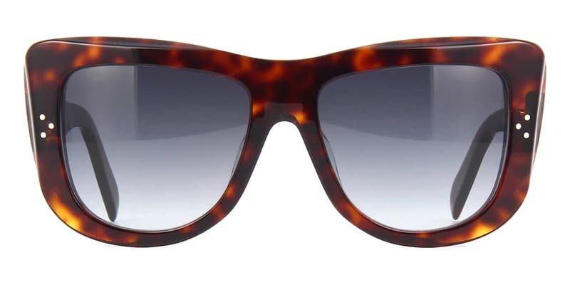 Celine CL40157U 54B 54B Sunglasses Brown 57mm Women 2