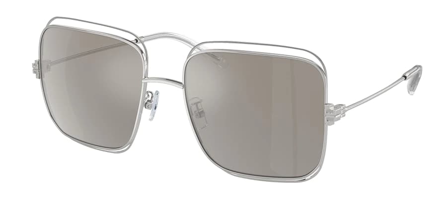 Tory Burch TY6107 33586G Sunglasses Silver 57mm Women