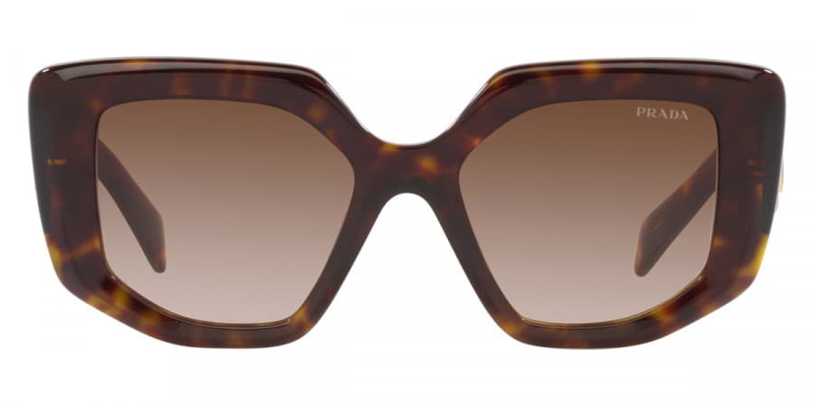 Prada SPR14Z 2AU6S1 Sunglasses Brown 50mm Women 2
