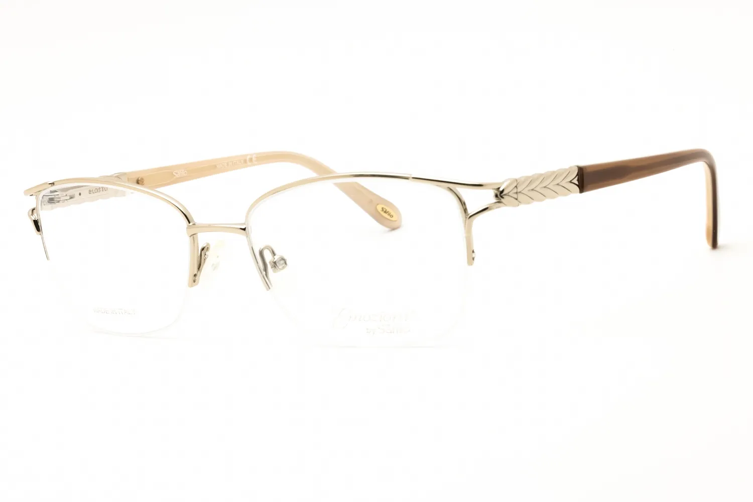 Emozioni 4377 03YG 00 Eyeglasses Light Gold 52mm Women