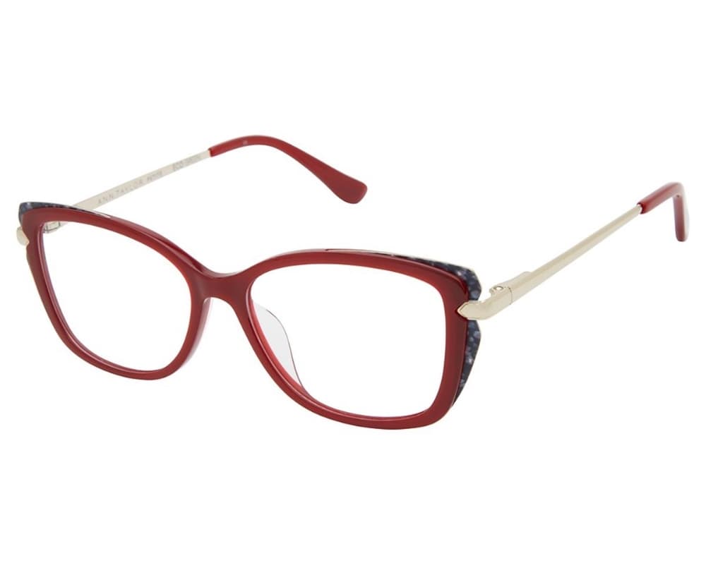 Ann Taylor ATP820 C02 Eyeglasses Burgundy Gold 50mm Women