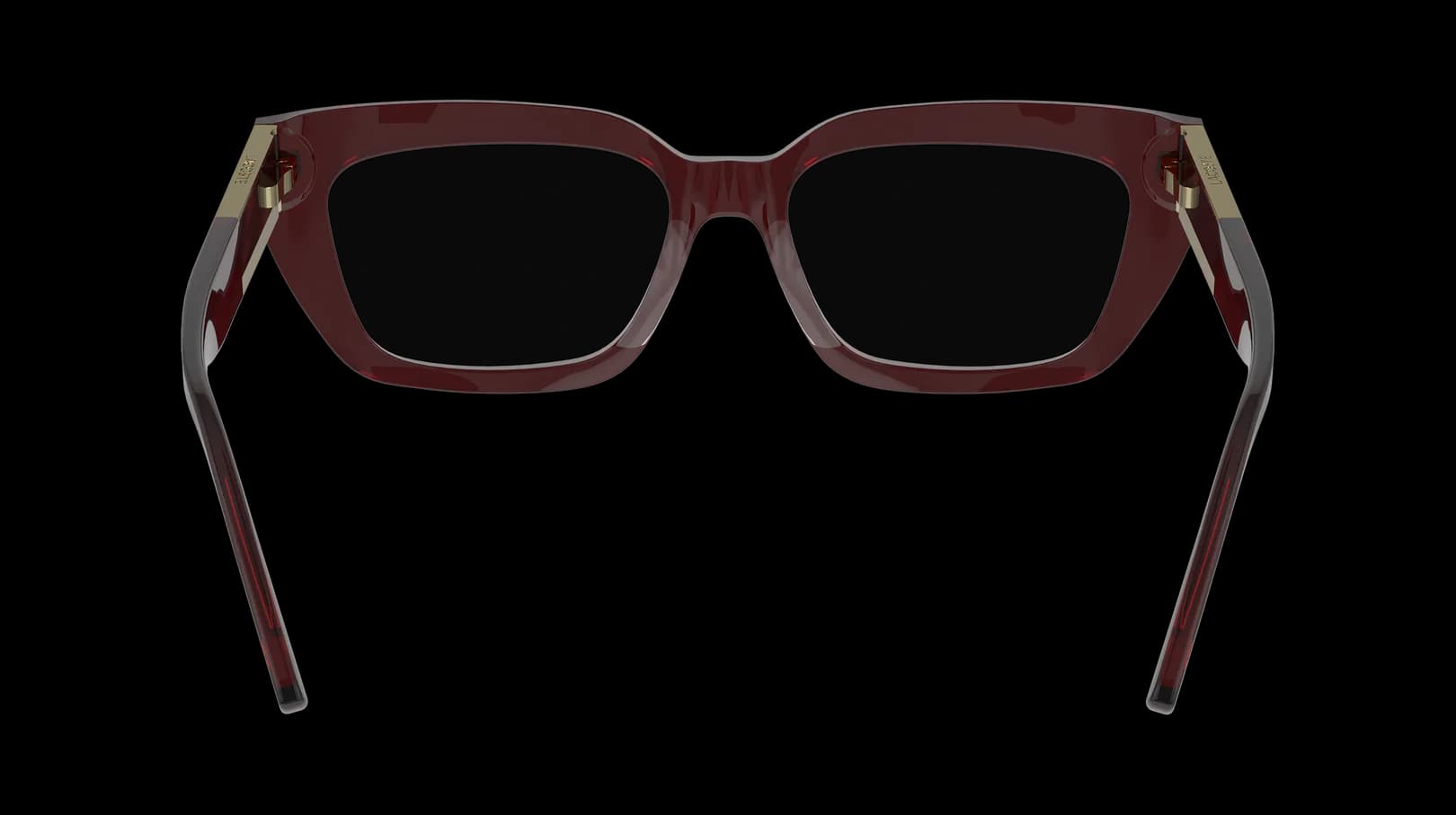 Lacoste L2934 601 Eyeglasses Transparent Burgundy 54mm Women 4