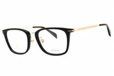 David Beckham DB 7060/F 02M2 00 Eyeglasses Black Gold 53mm