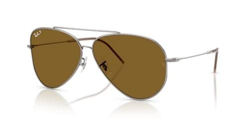 Ray-Ban RBR0101S AVIATOR REVERSE 004/83 RBR0101S Sunglasses Gray 140mm Women