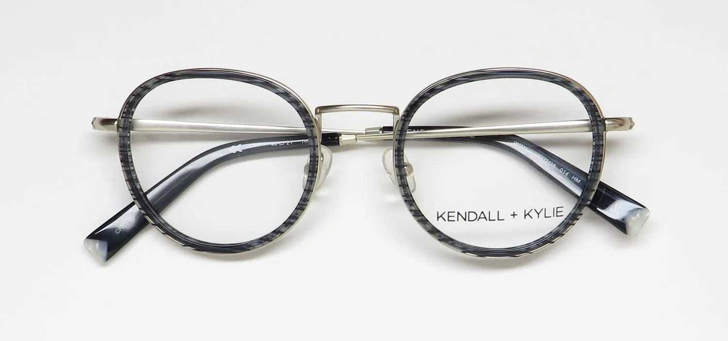 Kendall + Kylie Kko115 Ryan 014 Eyeglasses Black 46mm 2