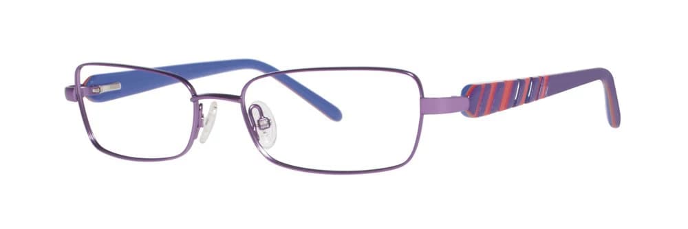 Kensie Mismatch Eyeglasses Purple 52mm Women