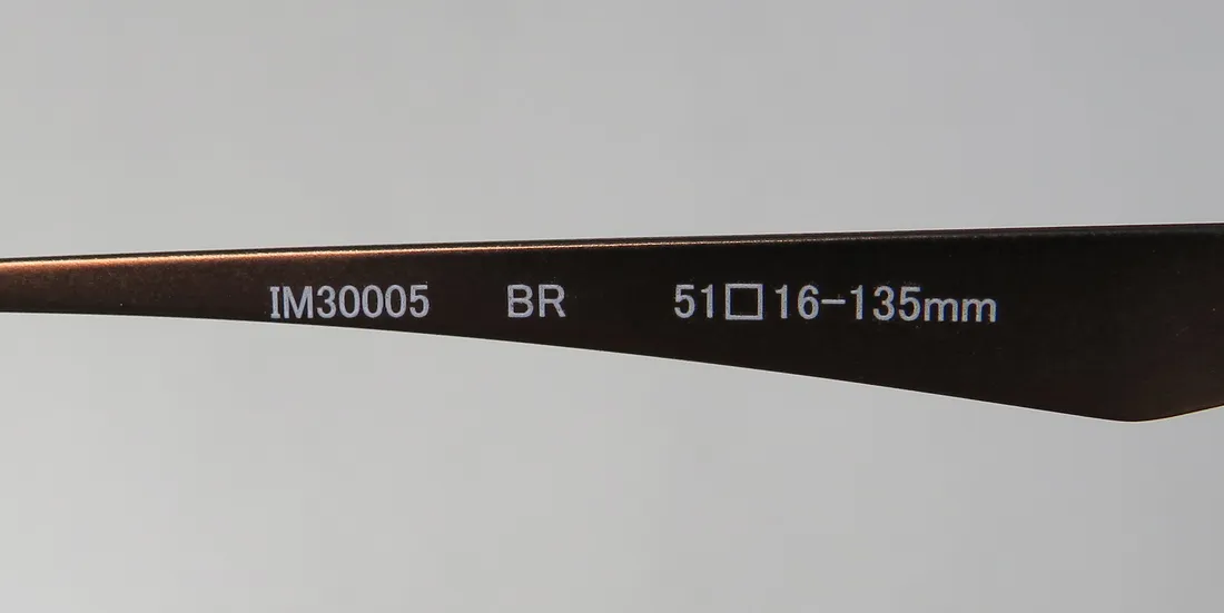 Isaac Mizrahi 30005 br Eyeglasses Brown 51mm 8