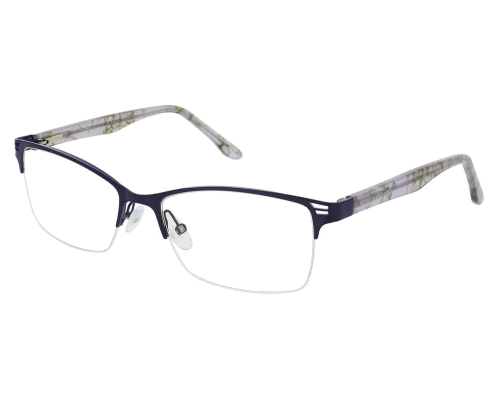 BCBGMAXAZRIA Milena Eyeglasses Blue Nightfall 54mm Women