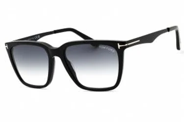 Tom Ford FT0862 01B Sunglasses Shiny Black 56mm