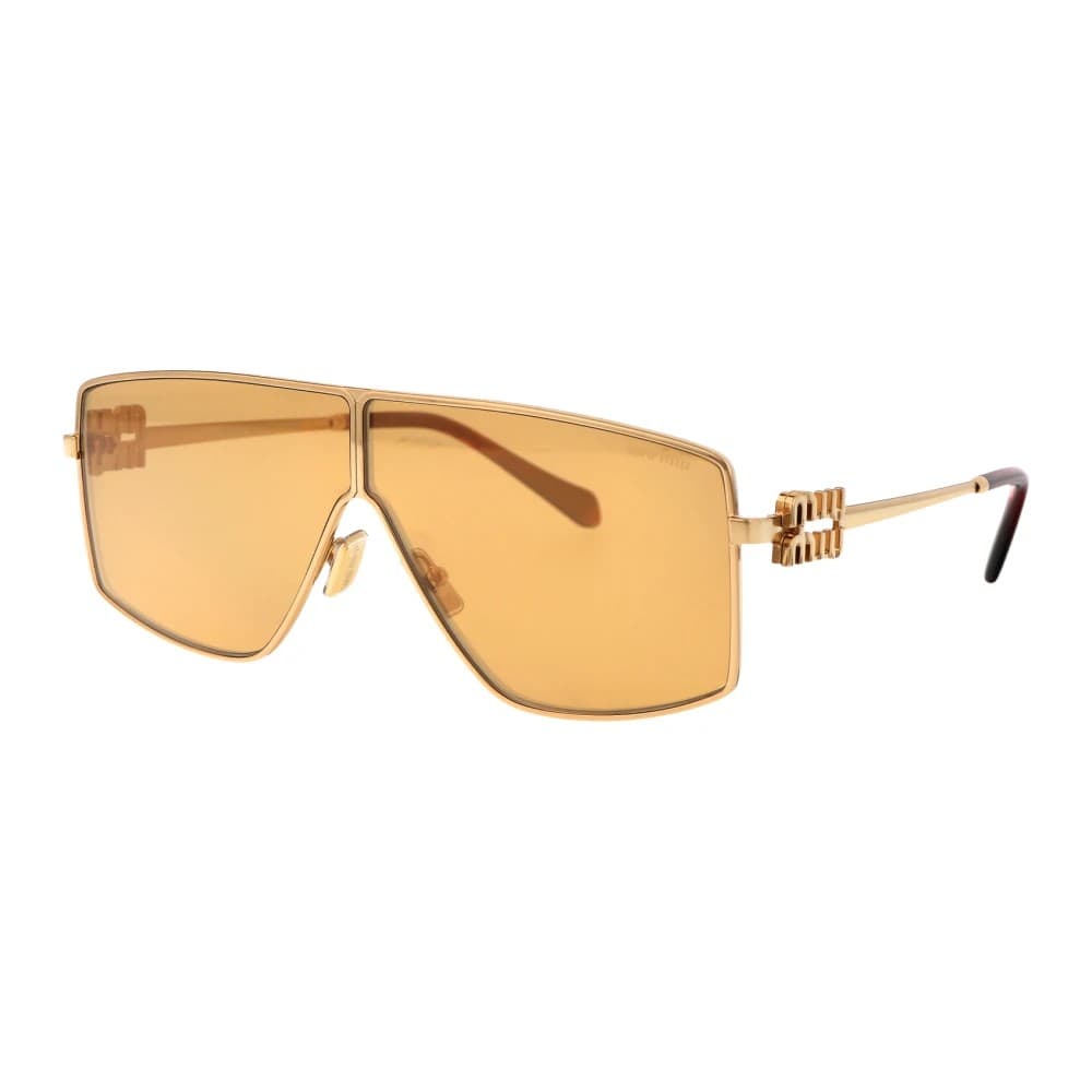 Miu Miu SMU51Z 5AK-40D Sunglasses Gold 140mm Women 2