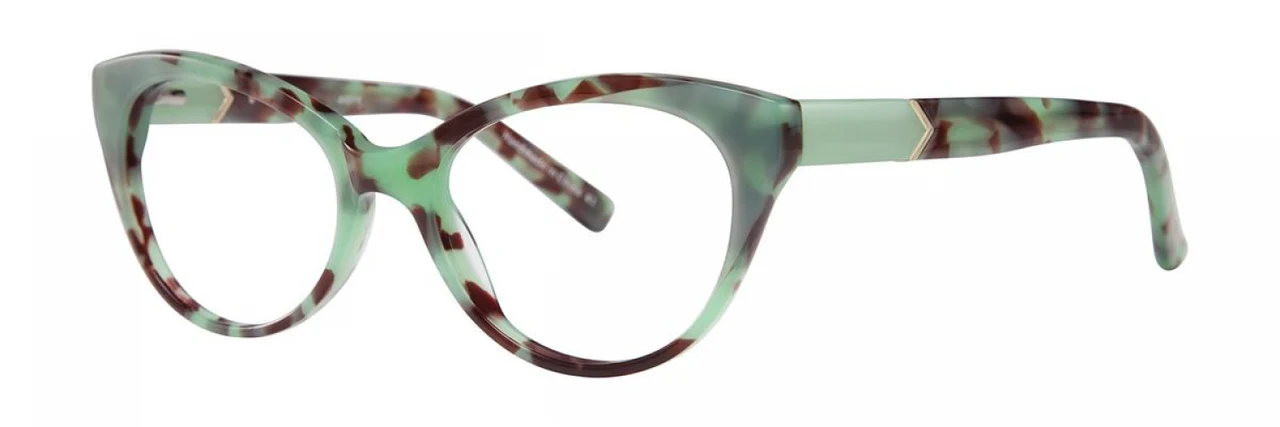 Kensie Aspire Eyeglasses Green Tortoise 50mm Women