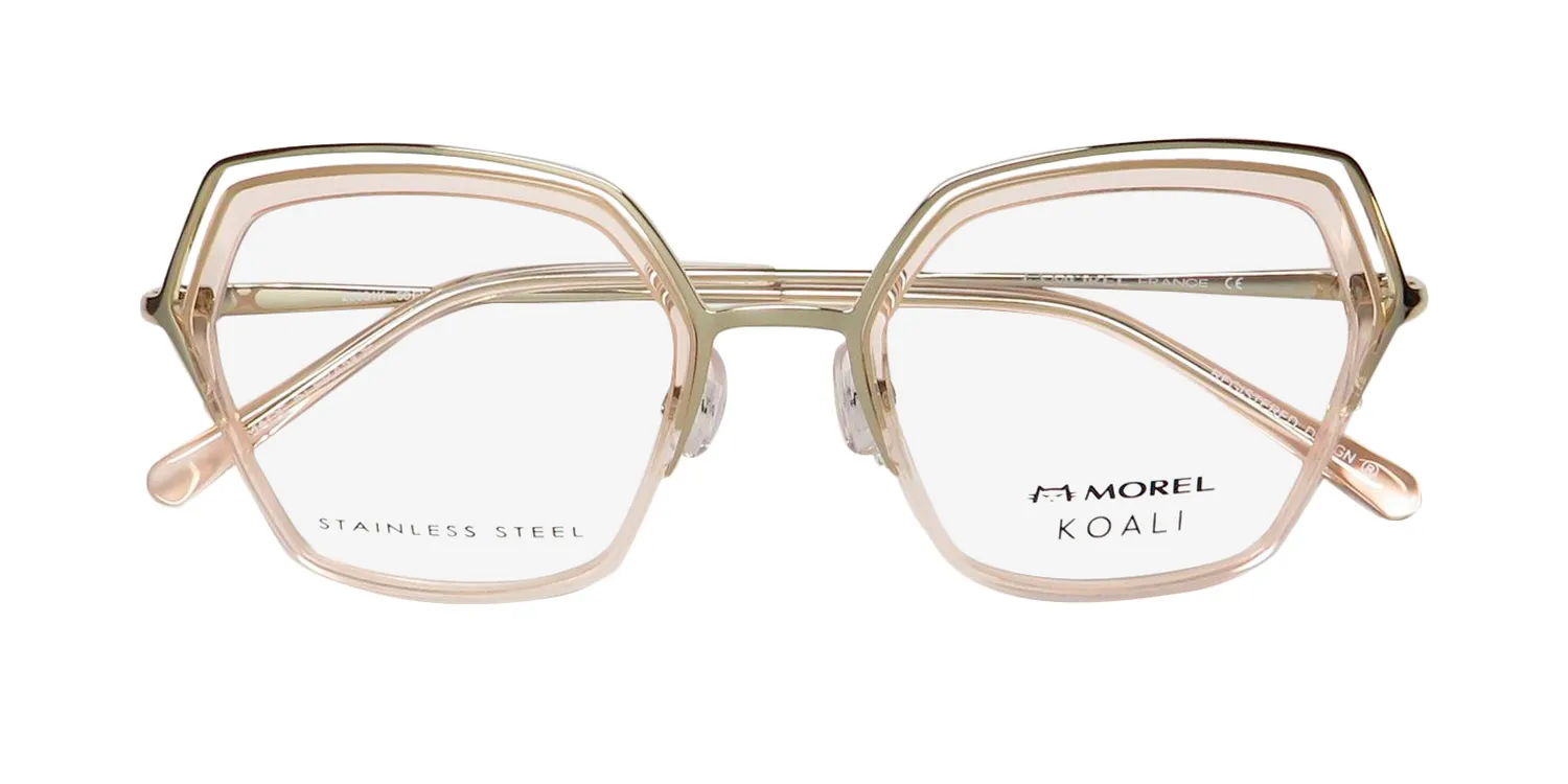 Morel Koali 20081k pd05 Eyeglasses Crystal Peach 50mm 2