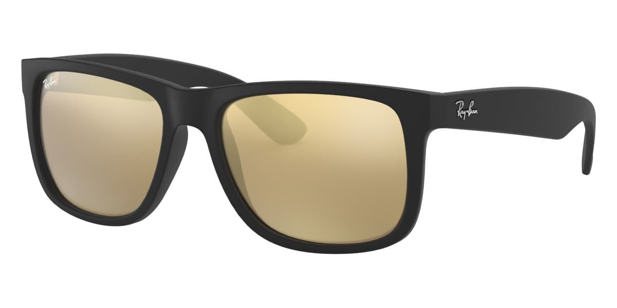 Ray-Ban RB4165 JUSTIN 6225A Sunglasses Black 54mm Men