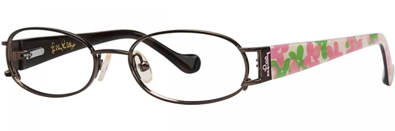 Lilly Pulitzer Kacie Eyeglasses Brown 44mm Kids