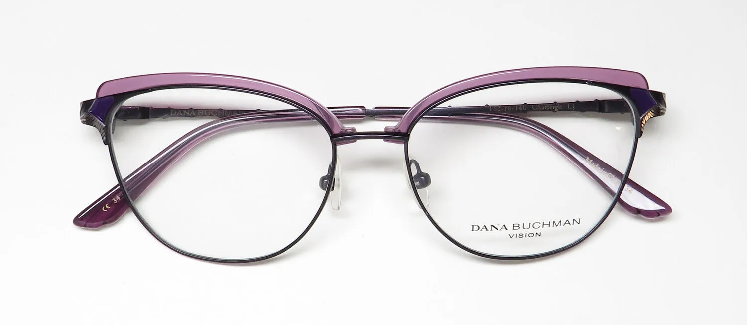 Dana Buchman Charleigh li Eyeglasses Lilac 52mm 2