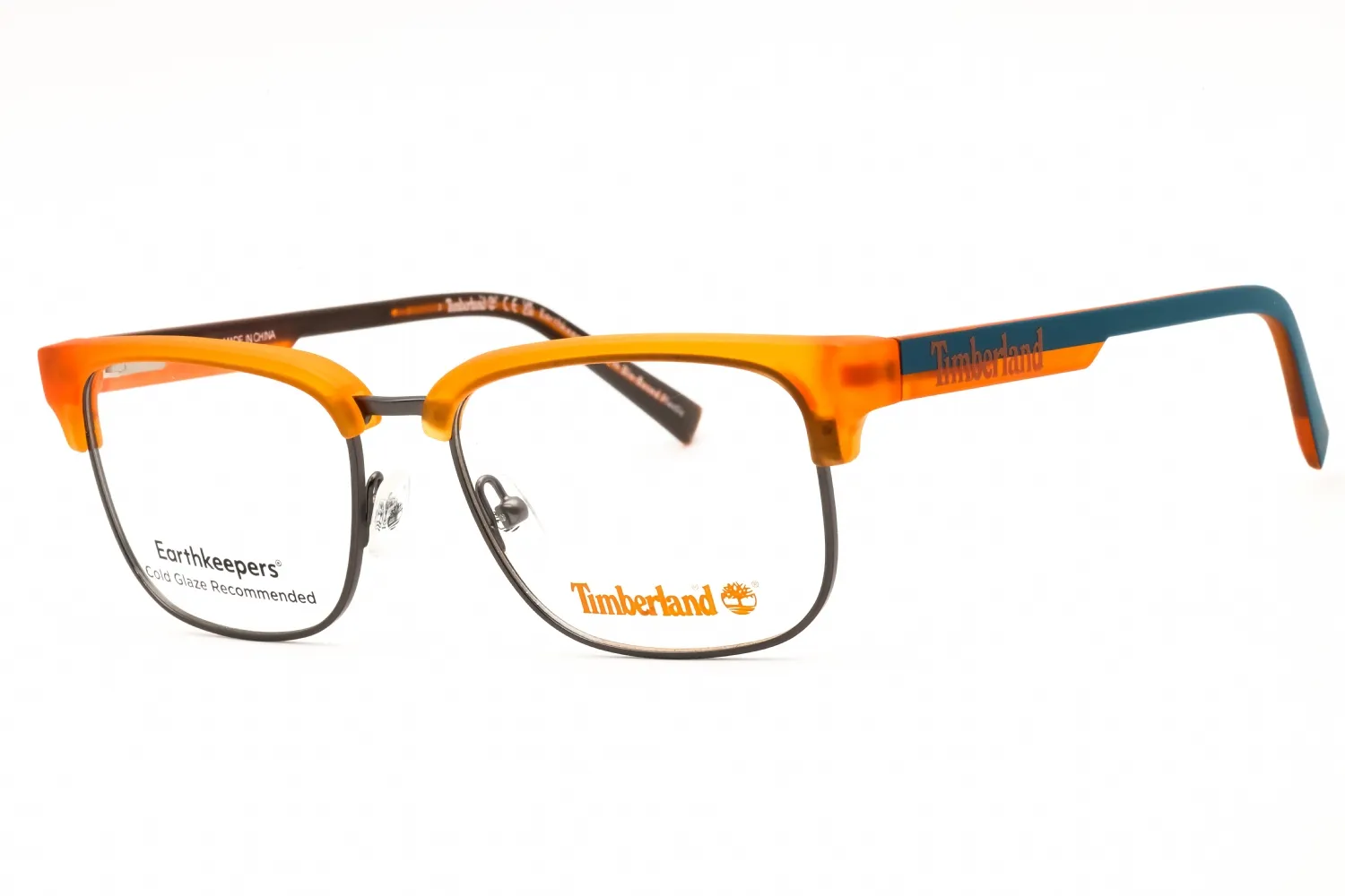 Timberland TB50011 047 Eyeglasses Light Brown 50mm Men