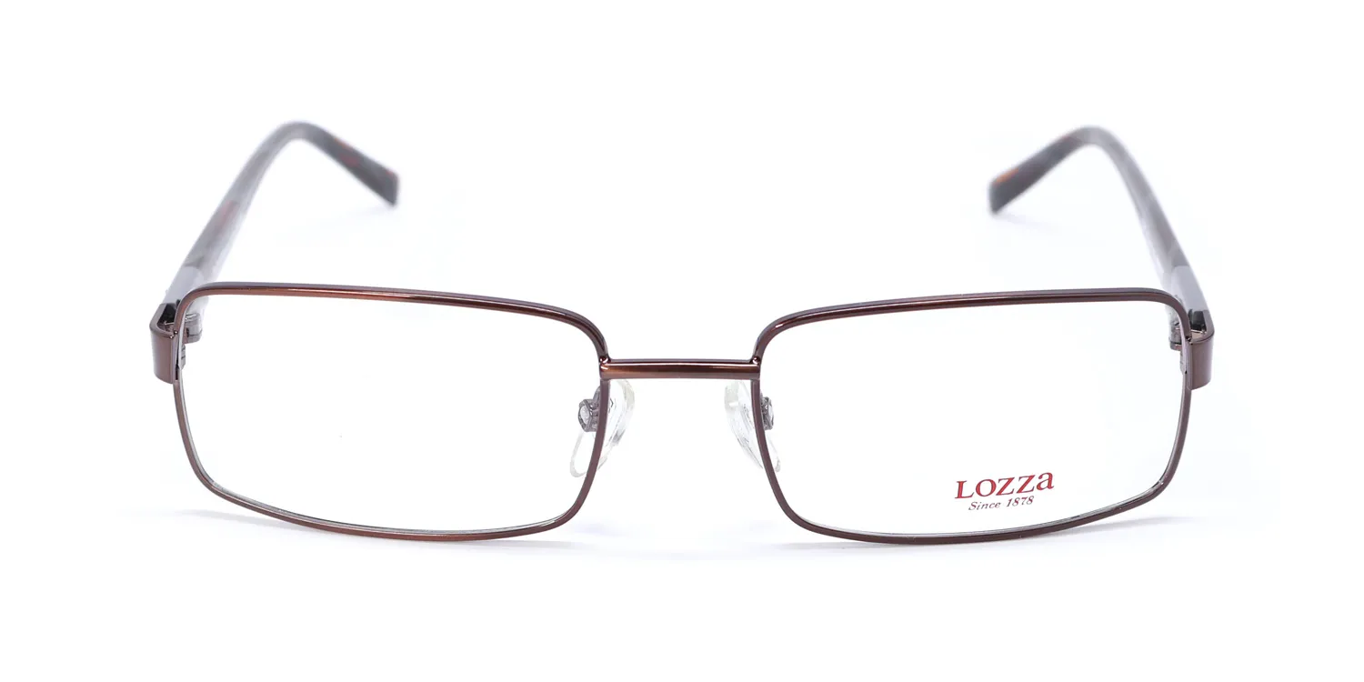 Lozza Vl2061 Gothic 0k05 Eyeglasses Brown 54mm 3