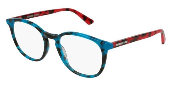 McQ MQ0127O 0007 Eyeglasses Multicolor 53mm Unisex