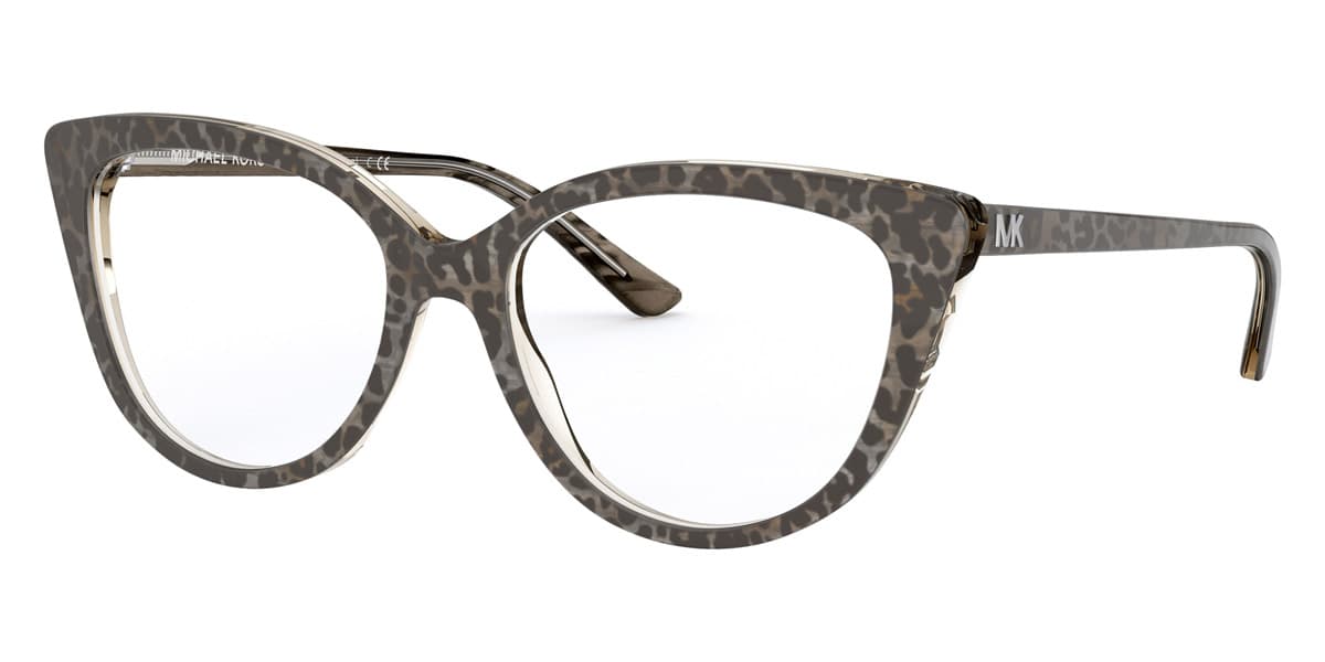 Michael Kors MK4070 Luxemburg 3892 Eyeglasses Leopard 52mm Women